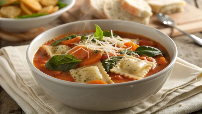 Ravioli Soup