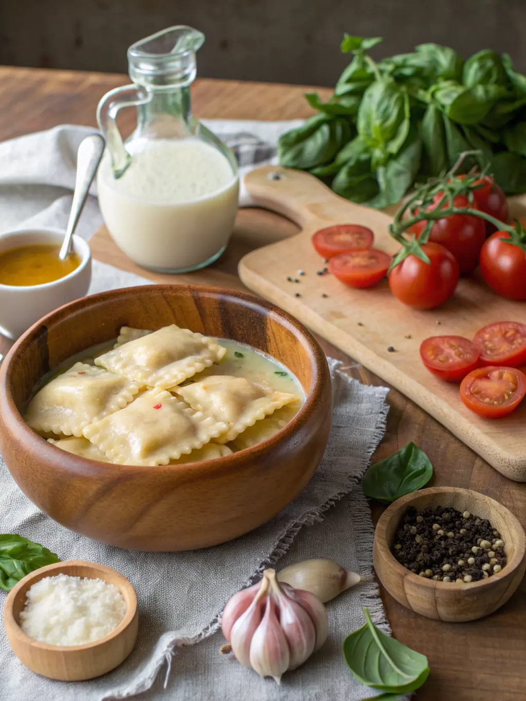 Ravioli Soup