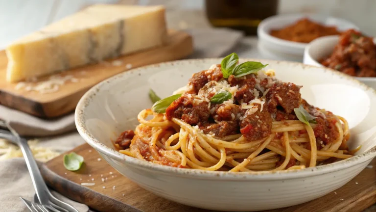 Linguine Bolognese