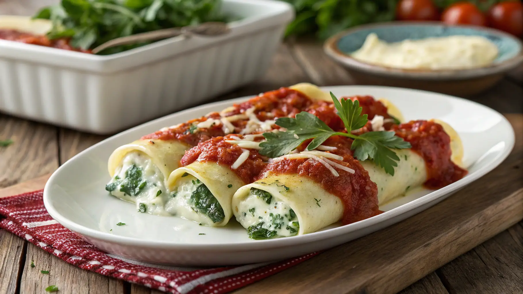 Gluten-Free Manicotti