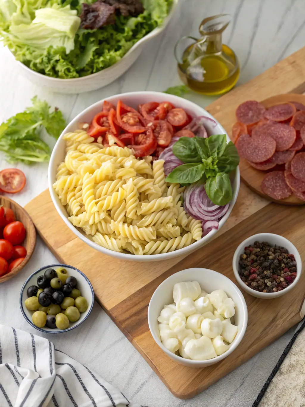 Grinder Pasta Salad