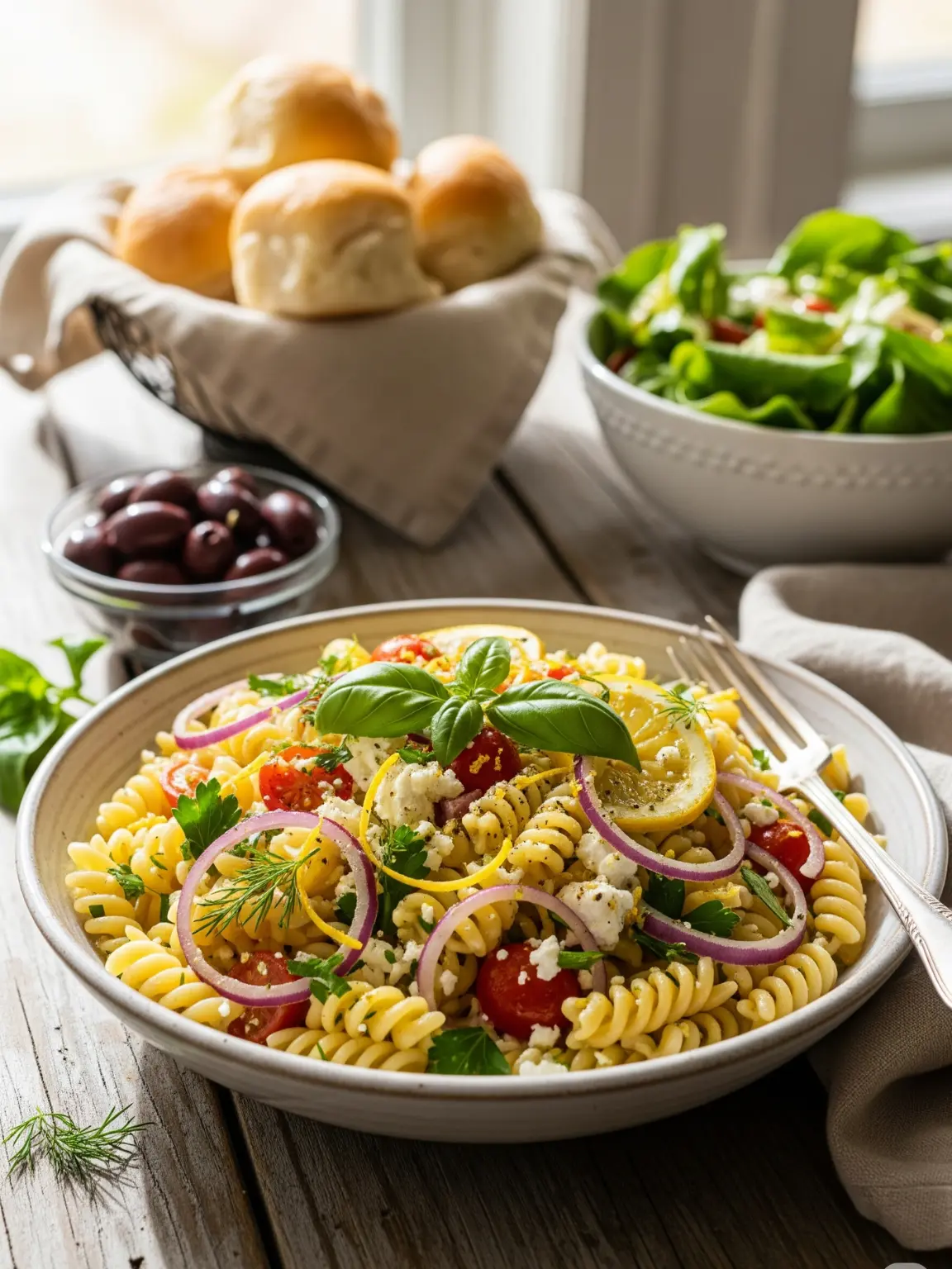 Lemon Pasta Salad