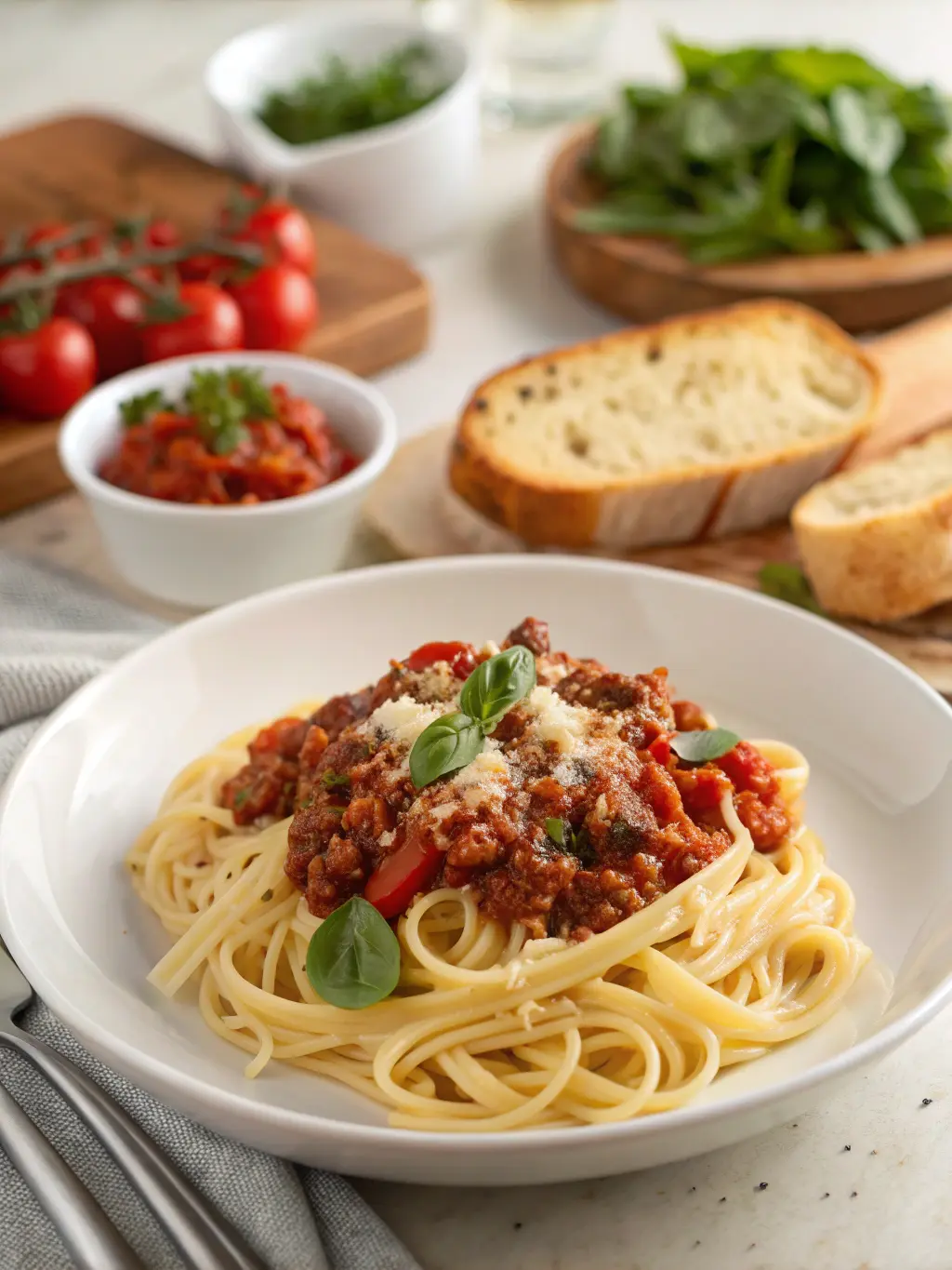 Linguine Bolognese