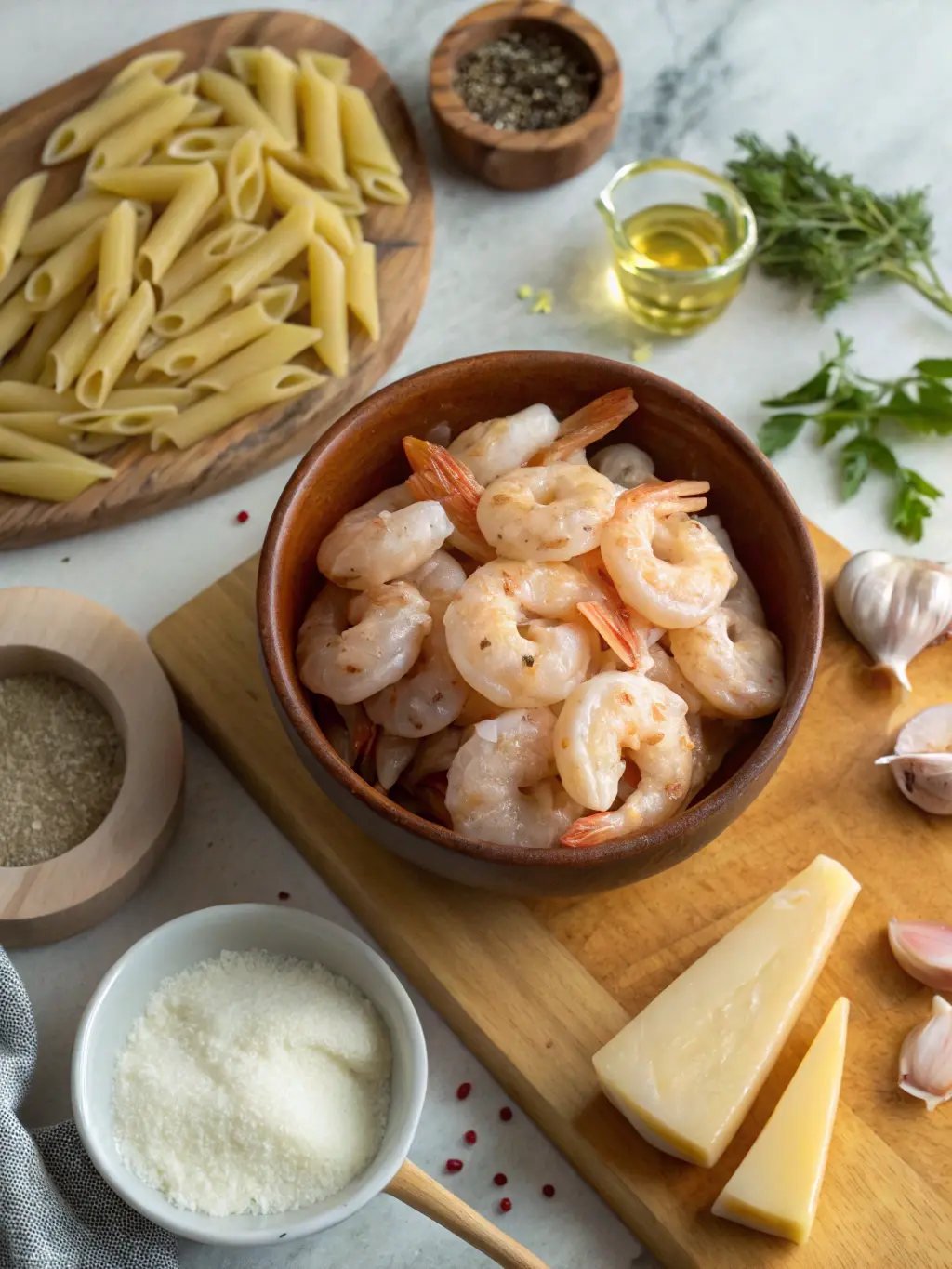 Shrimp Penne